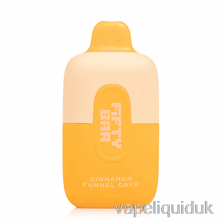 Fifty Bar 6500 Disposable Cinnamon Funnel Cake Vape Juice